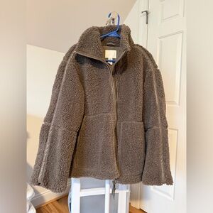 H&M Oversized Fleece Jacket - Size Small